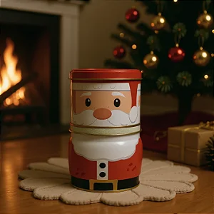 Lata Edição Especial Natal 20 Cápsulas Nespresso de Café Gourmet