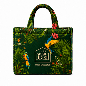 Bolsa Café Casa Brasil Dupla face