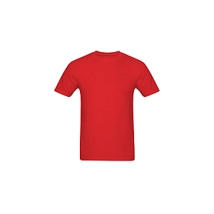 Camiseta Vermelha de Algodão para Curso de Formação de Bombeiros