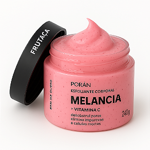 Esfoliante Corporal e Facial Poran Melancia