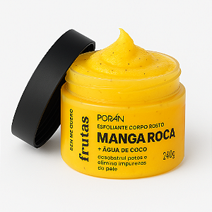 Esfoliante Corporal e Facial Manga Rosa Poran