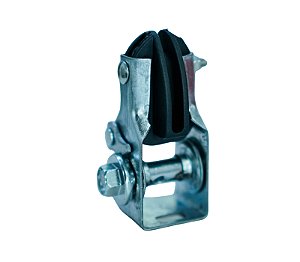 CATRACA ESTICADORA P/ ARAME COM CASTANHA PRETA - ALTA GALVANIZAÇÃO