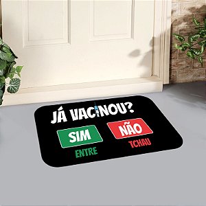 Tapete Decorativo Vacinou