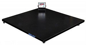 Balança Industrial Plataforma 4 Células Welmy 1000kg