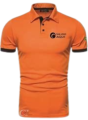 Camisa Pólo Malha Fria 20 unidades