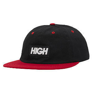 Boné High 6 Panel Ripstop Colored Red - Street Wear Company