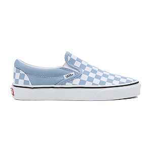 vans slip on chex skate shoe yellow