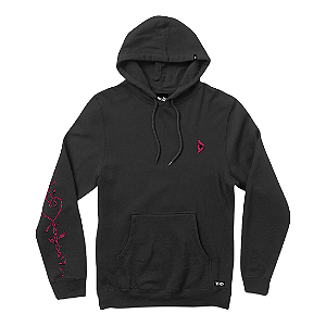 Moletom Posso Pam Rosa Preto