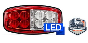 Lanterna Led Carretinha Carreta Jet Ski Barco Blindada