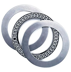 Rolamento Axial Coroa De Agulha AXK4565 + Disco Axial AS4565