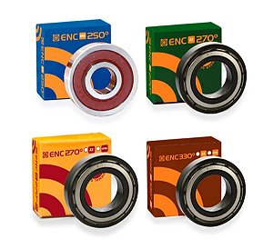 Rolamentos Alta Temperatura 6001 ZZ 270°C l 6001 2RS 250ºC l 6001 ZZ 270ºCL l 6001 ZZ 330ºC l ENC Medidas:12x26x8mm