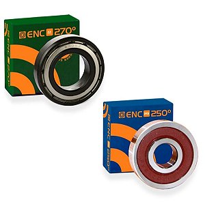 Rolamentos Alta Temperatura 6302 2RS 250ºC l 6302 ZZ 270ºCL l ENC
