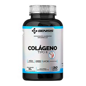 Colágeno TIPO II 500MG 30 Cápsulas - Genisis Nutrition