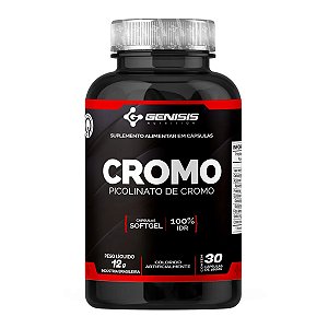 Picolinato de Cromo 60 Cápsulas - Genisis Nutrition