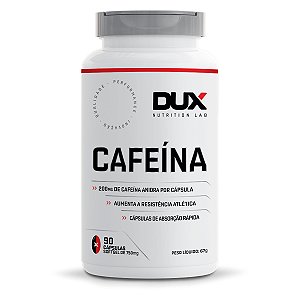 Cafeína 90 Cápsulas - Dux Nutrition