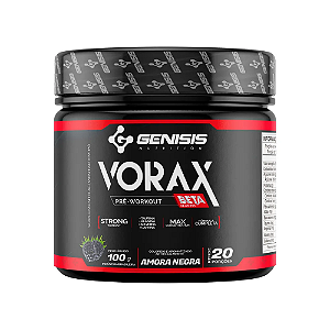 Pré Treino VORAX Beta - 100G - Genisis Nutrition