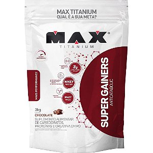 Super Gainners Anticatabolic 3kg - Max Titanium