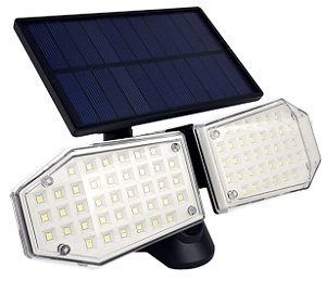 Luminária Arandela Solar De Parede Led 30w Externa 78 Leds  - 81693