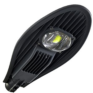 Luminária Pública 50w Led C/Fotocélula Poste Pública - 82554