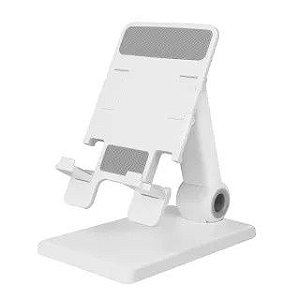 Suporte Portátil Celular Uso em Mesa Tablet Ergonômico Branco - 82323