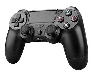 Controle Joystick para PS4 Manete Doubleshock Sem Fio Preto - 82905