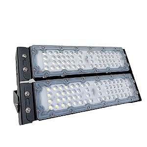 Refletor Modular 100w Led Holofote IP67 Industrial Branco Frio - 82801