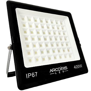 Refletor Microled 400w Smd Multifocal Ip67 Branco Frio - 82807