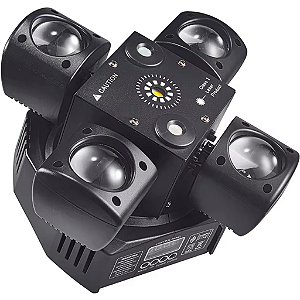 Canhão de LUZ LED 48W Moving Head Beam DMX 512 Bivolt - 81292