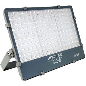 Refletor Holofote Microled 400w Branco Frio IP67 - 82725