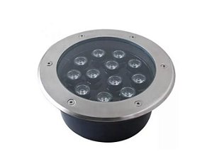 Spot Led 12w Balizador Embutir Branco Quente Ip68 Externo - 83019-1