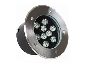 Spot Led  9w  Balizador Embutir Bivolt Ip68 Branco Frio - 83018