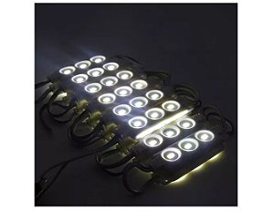 Fita Led 20 Módulos 7025 Branco Frio 1,5w 12v - 82186