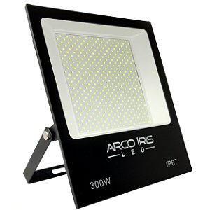 Refletor Super Led Slim 300w Branco Frio IP67 -  81671