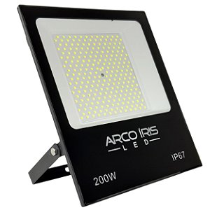 Refletor Super Led Slim 200w Branco Frio IP67 - 82079