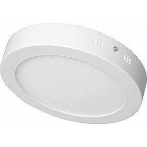 Plafon LED 25W Sobrepor Redondo Branco Quente- 81535