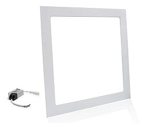 Painel Plafon Led 25w Quadrado Embutir Branco Quente - 81547