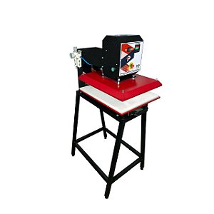 Prensa transfer térmica pneumática 40x50 cm profissional DTF e sublimação