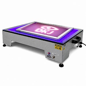 Gravadora Led U.V. 50x70 cm para matriz serigráfica