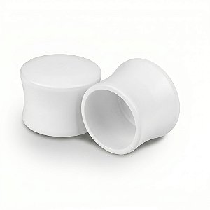 Ponteira de plástico 7/8" (23 mm) para banner, pacote com 100 unidades