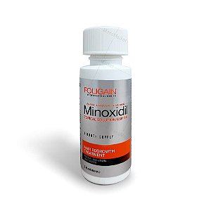 Foligain Minoxidil 5% Original - 1 mês de tratamento 60 ml
