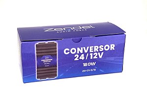 Conversor de Tensão 24/12V 180W Audio Force