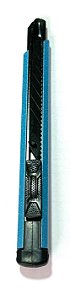 Estilete Profissional Azul 9MM Jet Carbono