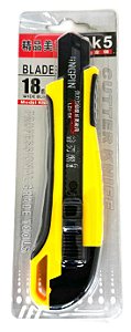 Estilete Grande Jet Amarelo 18MM