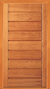 Porta Pivotante horizontal 100 x 210cm em Angelim Pedra