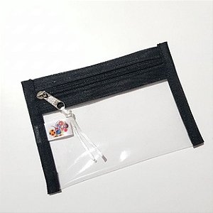 Saquinho de Plástico com Zíper 9x13cm, P, Niqueleira, Porta Moedas e/ou Cartão.