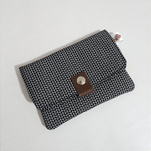 Carteira de Tecido Tamanho Rg, Cartão 9x13cm Masculino
