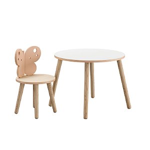 Kit Mesa com 1 Cadeira Borboleta – Store Kids