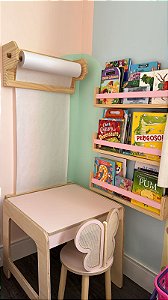 Mesa Baú com 1 Cadeira Borboleta – Store Kids