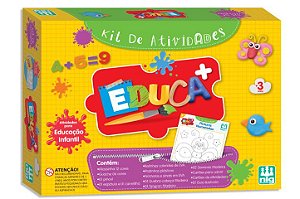 Educa + Kit de Atividades - Nig Brinquedos
