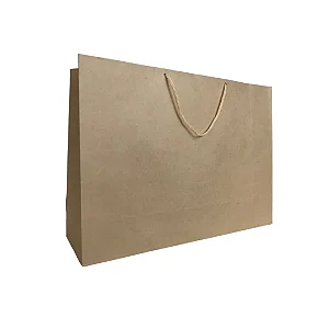 Sacola de Papel Kraft S3 40x29x12cm | 10 Unidades